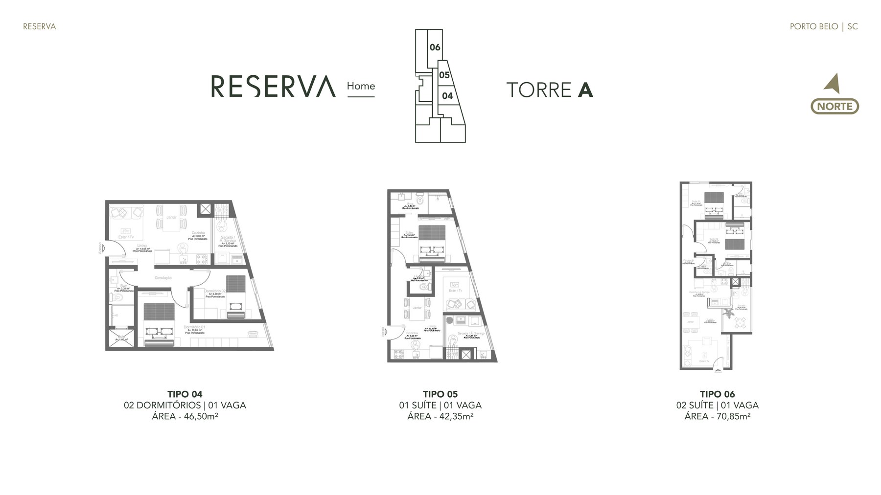 Planta Tipo 06 — Reserva Tedesco
